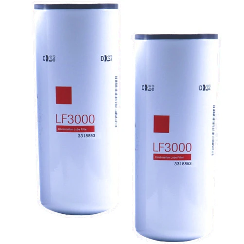 BAIZHIHUA 2 Pack of LF3000 Oil Lube Filter Replaces 3318853, 3825970, P553000, 51748, 143115, 9703112, BD103, BD324, LFP3000, 51748XD Fits Cummins ISL9, L9, ISC8.3, N14, M11 Diesel Engines