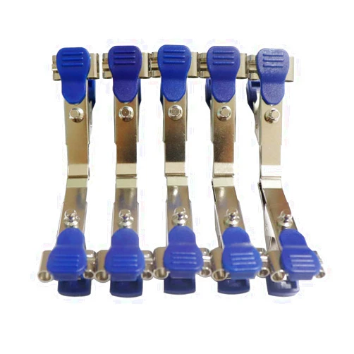 Careforyou Multi-Function ECG/EKG Veterinary Electrode Clip, 3.0mm Din / 4.0mm Banana Plug/Snap/Clip Connection.