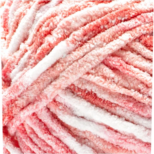 Spinrite Bernat Baby Blanket Big Ball Yarn-Petal Pink