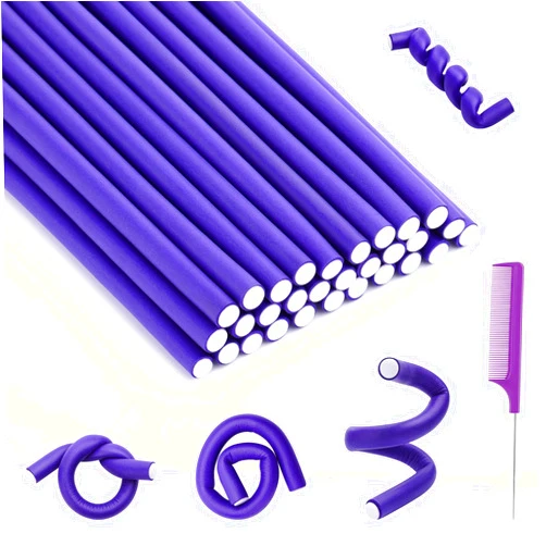 Selizo 30Pcs Small Foam Hair Curlers, 9.45