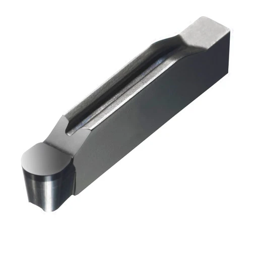 Sandvik Coromant CoroCut 1-Edge CBN Profiling Insert, CB7015 Grade, TiN Coating, 1 Cutting Edge, N123F1-0300-RE, 0.0591