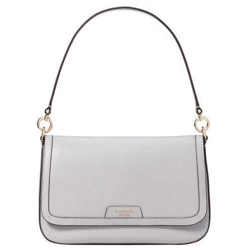 kate spade new york Women's Hudson Pebbled Leather Flap Shoulder Bag