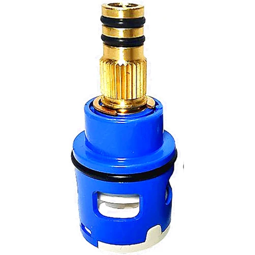 ZGCYZLHBD Replacement Faucet Cartridge, Ceramic Cartridge for Bathroom Shower Diverter Valve, Blue Finish