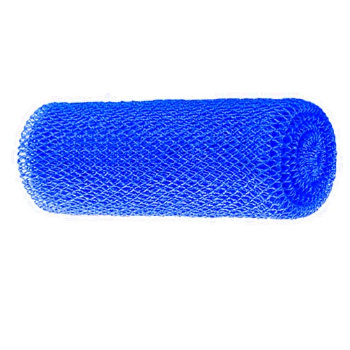 Kissfee African Net Sponge, Kissfee Body Exfoliating Bath Towel Skin Exfoliation for Shower, Back Scrubber Skin Smoother Long Wash Scrub Cloth Washcloth Washer for Men Women (Blue)