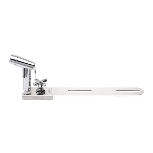Brondell Bidet - CleanSpa Easy Hand-Held Bidet Sprayer and Mounted Holster with Integrated Shut Off, Stainless Steel, X-Large