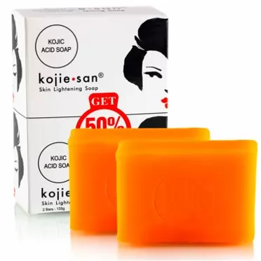Kojie San Skin Lightening Kojic Acid Soap, 135g, 2 Piece 135 Gram (Pack of 2)