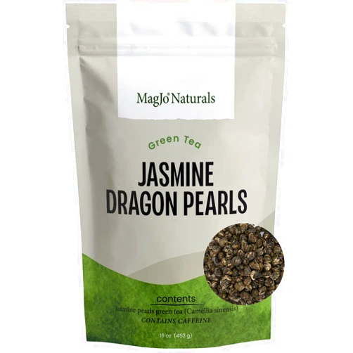 MagJo Jasmine Dragon Pearls, Rolled Green Tea 1 lb