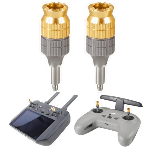 Hanatora Extension Joystick Stick for DJI FPV Remote Controller 3 2,Neo,Avata 2,RC Pro, Metal Control Extender Joysticks,Long Thumb Sticks Replacement Accessories