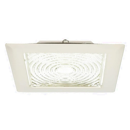 Elco Lighting EL11W 8” CFL Square Trim with Fresnel Glass Lens - EL11W Ceiling Light Fixture
