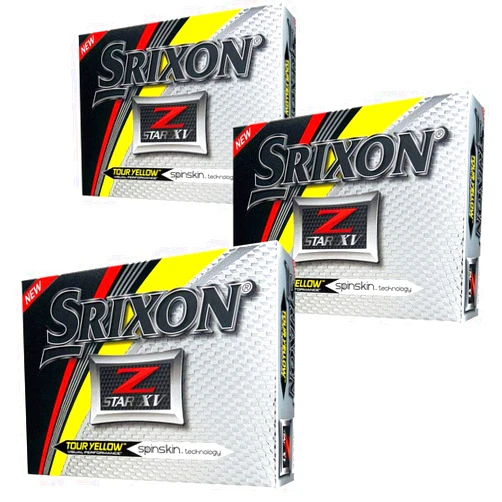 Srixon Z-Star XV 5 Golf Balls (3 Dozen) 3 Dozen Yellow