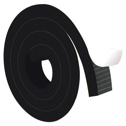 Trisiki Weather Stripping Door Seal Strip, Adhesive Foam Insulation Tape for Doors and Windows, Closed Cell Weather Stripping for Door Frame, SoundProof Weatherproof Dustproof(2 in x 1 in x 6.5Ft）