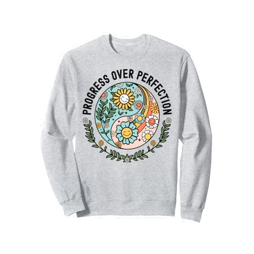 Progress Is Not Linear Special Education Women Men Progress Over Perfection Shirt Special Ed Teacher Team SPED Sweatshirt