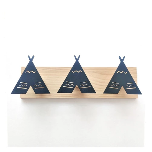 Tingting1992 Coat Rack Wall Mounted Hooks Children Coat Rack Room Decorations Girl Boy Cute Car Crown Hat Bag Hanger Nursery Decor for Bathroom (Color : 6)