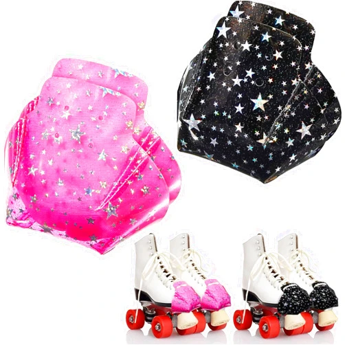 Soulchen 4 Pcs Toe Cap Guards Protectors Roller Skate Toe Guards for Quad Roller Skate