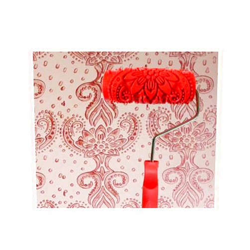 24station Classical Embossed Paint Roller Wall Painting Runner Wall DIY Tool, Pattern 12