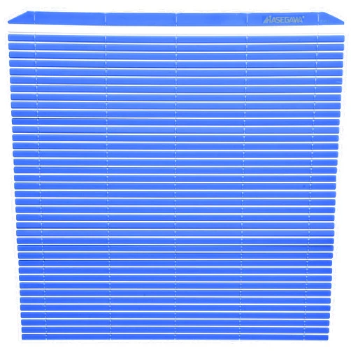 Hasegawa Plastic Sushi Rolling mat, Sushi Cooking mat, Blue Medium Size, 10