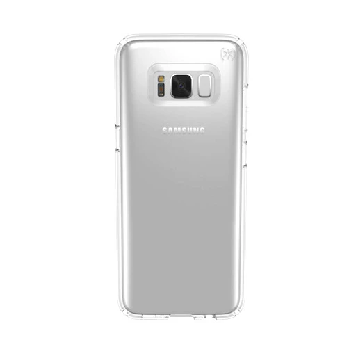 Speck Products Presidio Clear Cell Phone Case for Samsung Galaxy S8 - Clear/Clear