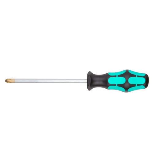Wera 05008735001 Kraftform Plus 350 PH Phillips Screwdriver, Lasertip, PH 3 Head, 6