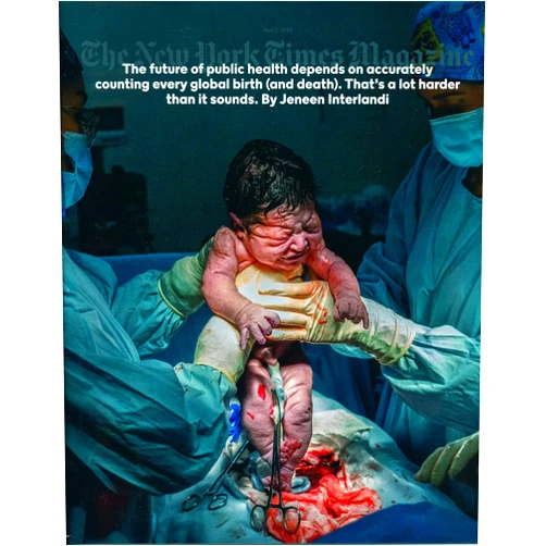 By VARIOUS (Author) NEW YORK TIMES MAGAZINE April 2 2023: MAKING EVERYONE COUNT / OUT OF THEIR LEAGUE / THE CARE CRUNCH / KEYU JIN