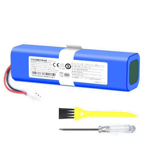 TZRONG 6800mAh Replacement Vacuum Battery Compatible with HONITURE Q6, Q6 Pro, Q6 Se Robot Vacuum Cleaner with Tools 14.4V