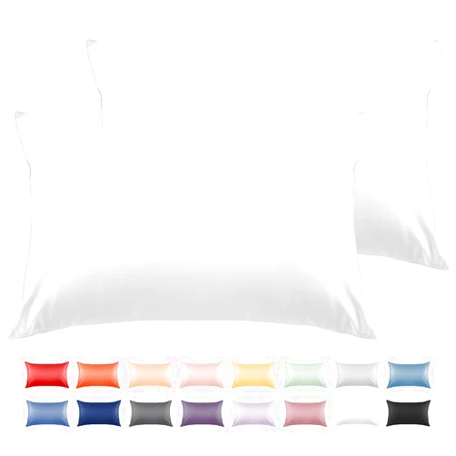 Warmstar 100% Cotton Toddler Pillowcase Set of 2, 600 Thread Count 13x18 Toddler Pillowcases Soft & Breathable, Cotton Travel Pillow Case Cover 13