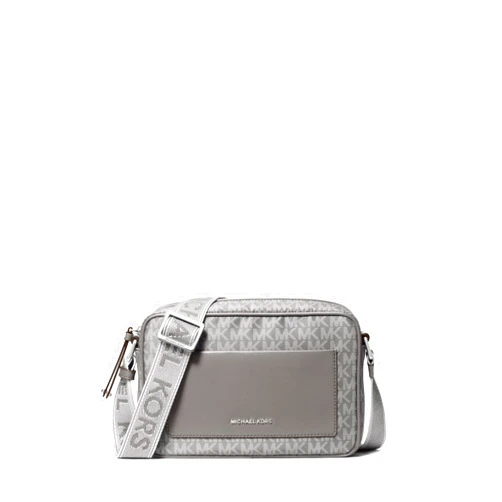 Michael Kors womens Jet Set Large Webbing Strap Crossbody Bag
