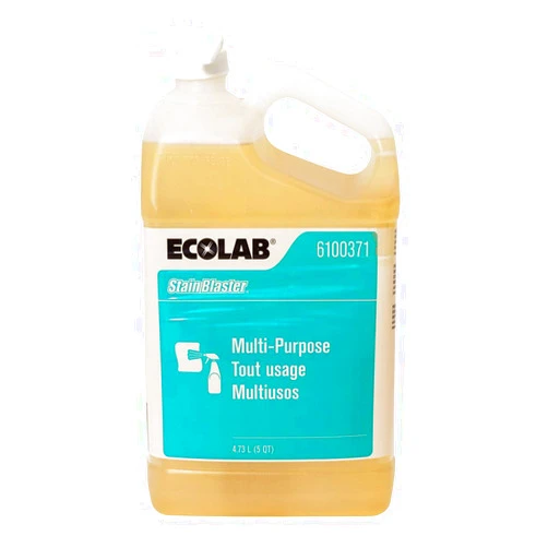 ECOLAB 6100371 Stain Blaster Multi-Purpose 4.73 Liters (5 Qt) One (1) Bottle Per Order