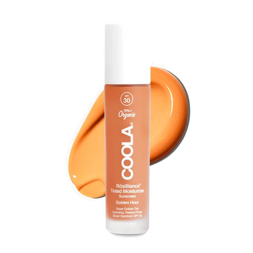 COOLA Organic Rosilliance BB Cream With SPF 30, Tinted Moisturizer Sunscreen & Foundation, Dermatologist Tested, 1.5 Fl Oz