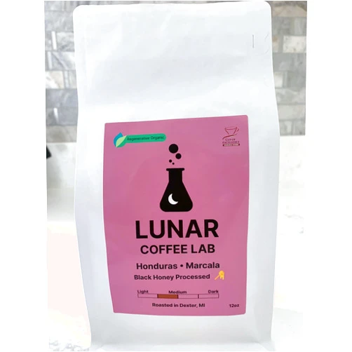 Lunar Coffee Lab Honduras Coffee Black Honey Processed 12oz