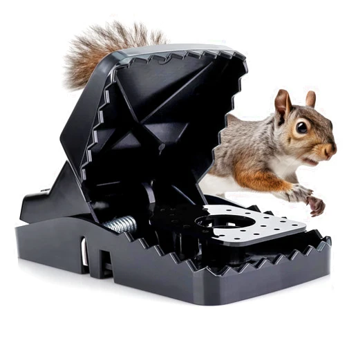 EXuby Squirrel Trap (2 Pack) - Consistent & Humane Kill Every Time with no Failures - Powerful Spring - 5