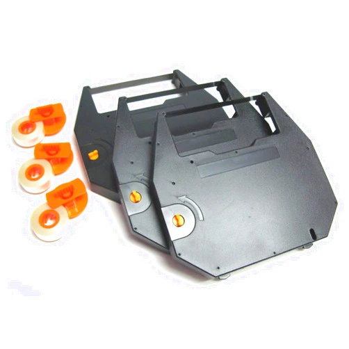Around The Office Nakajima Typewriter Model WPT-61 Combo Pack of 3 Ribbns & 3 Correction Tapes