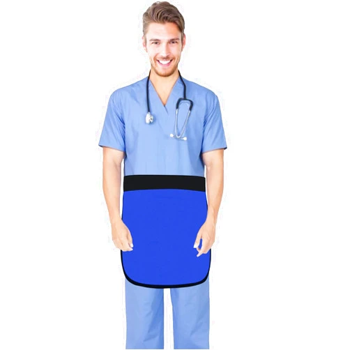 LVCHEN Half Lead Apron for X-Rays - 0.5mmpb Xray Apron Lead Shield for Lower Body Adult X-Ray Shield