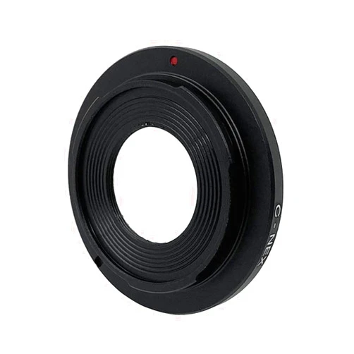 MOOKEENONE Aluminum Alloy Camera C-NEX Adapter Ring for C Mount Movie Lens for Sony for NEX E Mount