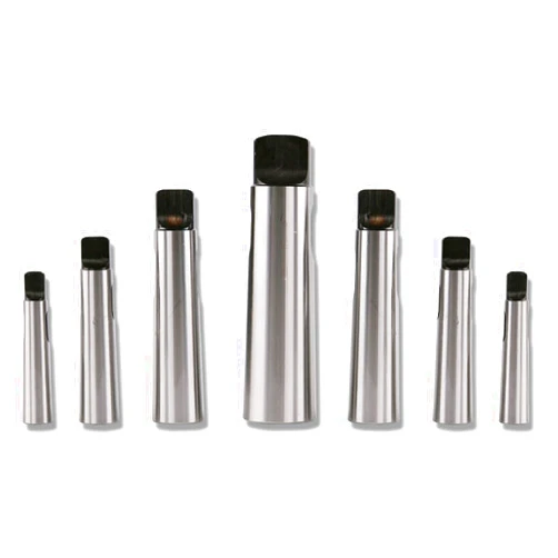 LJLWX Stainless steel shaft sleeve 1pcs MT0/MT1/MT2/MT3 Morse Taper Reducing Sleeve Adapter Reduction Drill Sleeve Flat Head Drill Bushing Fixed-wing model with low friction ( Bore Diameter : MT1 to MT3 )