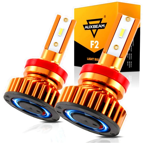 Auxbeam H11 H9 H8 Fog Light, 10000LM 6500K Super Bright For UTV ATV Offroad Vehicles