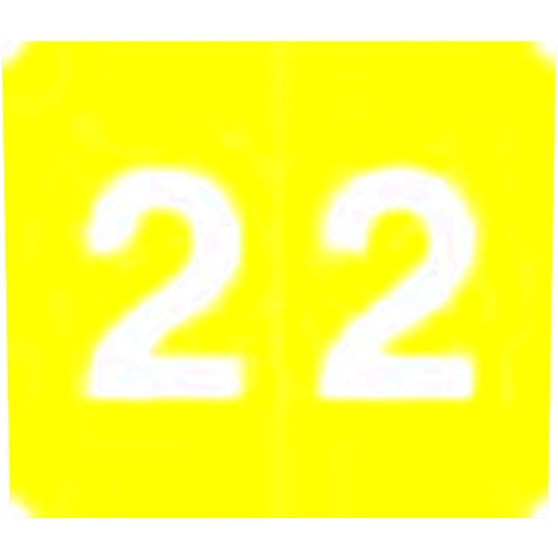 Www.filingsupplies.com V.A. Hospital/Barkley Systems Numeric Label - FNVAM Series (Rolls) - 2 - Yellow