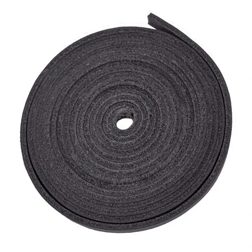 Leather Handcraft Supply Depot - 3mm. Cord Strap from Full Grain Leather (2 Yards) Suitable for DIY Arts & Craft Projects, Clothing, Jewelry, Pet Collars, Keychains - Charcoal Black