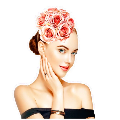 Specell Handmade Rose Fascinators, Tea Party Headbands - Pink Flower Headpieces for Women, Kentucky Derby Headgear