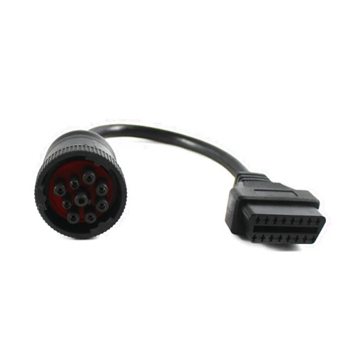 SINOCMP 88890302 Scanner Cable 9 Pin for Volvo Vocom 88890300 Truck Diagnostic Tool Scanner Cable