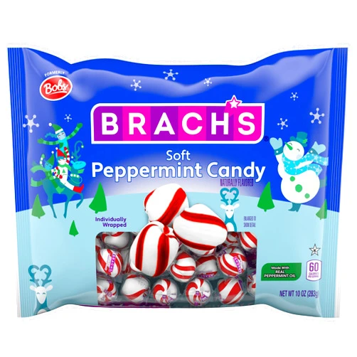 Brach's Holiday Soft Peppermint Candy, 10oz