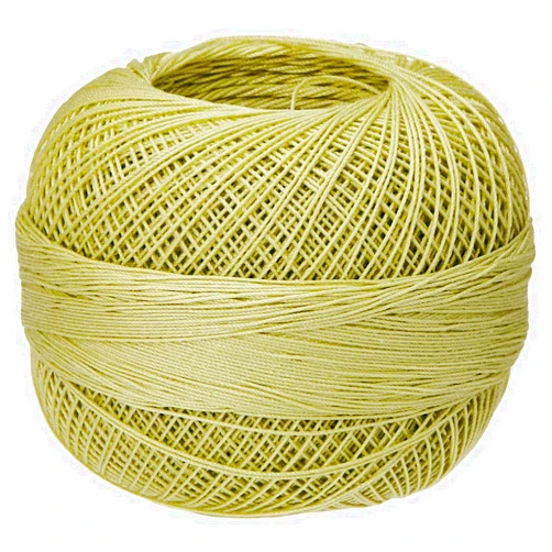 LIZBETH Handy Hands Lizbeth Premium Cotton Thread, Size 40, Leaf Green Light