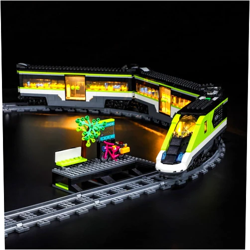 LIGHTAILING Light for Lego-60337 Express Passenger-Train - Led Lighting Kit Compatible with Lego Building Blocks Model - NOT Included The Model Set