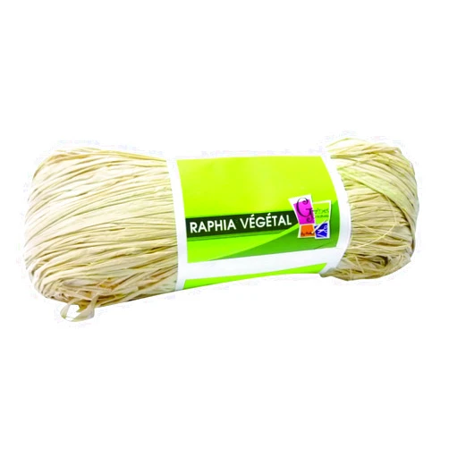 GRAINE CREATIVE Natural Vegetable Raffia - 50 g
