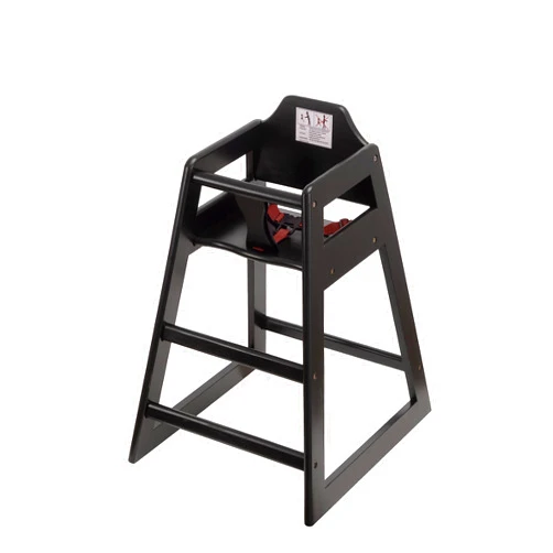 Greenwest Hight Quality, Baby Highchairs, Durable Dining Feeding Chair with Steps, High Chairs for Babies and Toddlers, Seating Ready-to-Assemble Restaurant Wood High Chair, Wooden High Chair, Seria 01