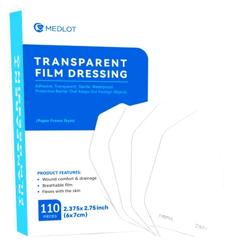 LotFancy Transparent Film Dressing, 2.37