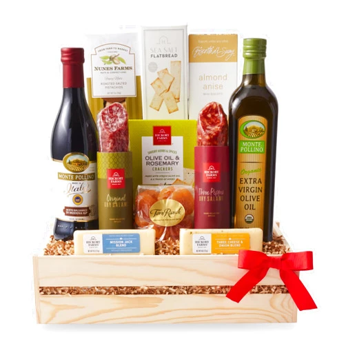 California Delicious Ultimate Meat and Cheese Gift Crate