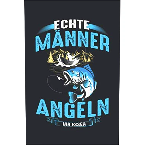 German Edition by Pref Angeln Notizbücher (Author) Echte Männer Angeln Ihr Essen: DIN A5 Dotted Punkteraster Heft für jeden Fischer Angler | Notizbuch Tagebuch Planer Fischen Angeln Fischfang | Notiz Buch Geschenk Fische Notebook (German Edition)