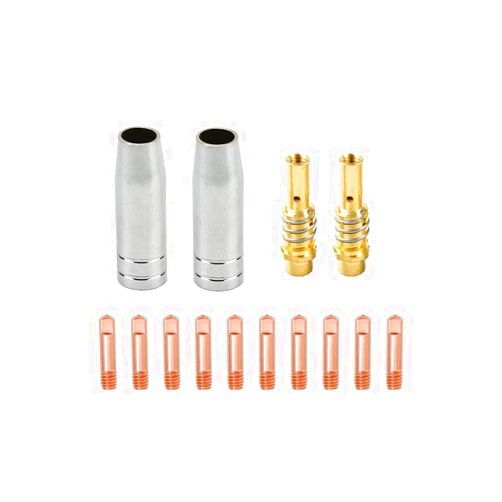 HUWXOP Contact Tips Holder Diffuser Nozzle fits Everlast Lightning MTS 225 Welder