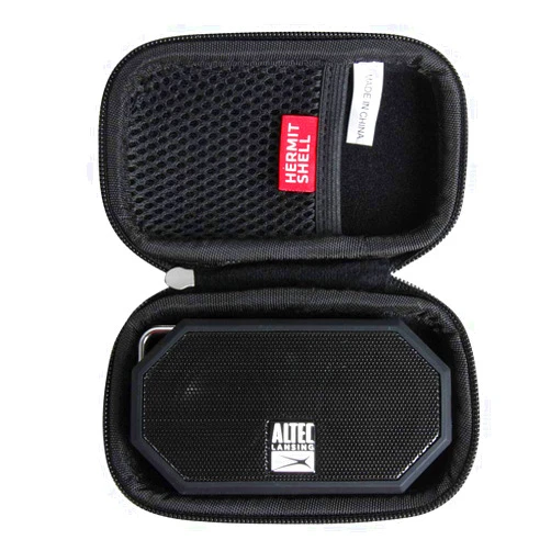 Hermitshell Travel Case for Altec Lansing Mini H2O - Waterproof Bluetooth Speaker (Only Case)(Black)