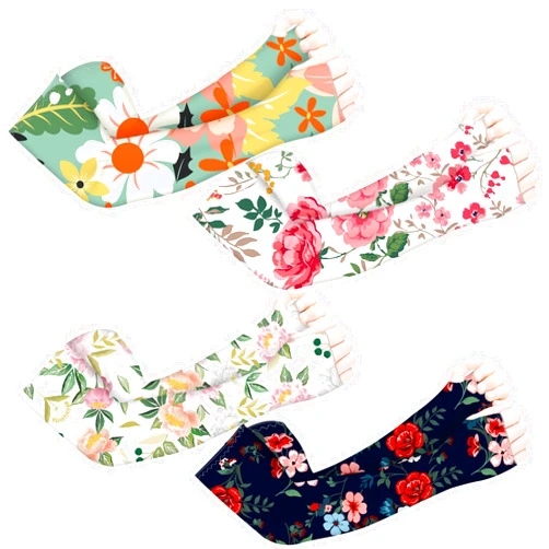 YUNVI Farmers Gardening Defense Sleeves for Women,Sun Protection Arm Covers Arm Cooling Sleeves with Thumb Hole for Running